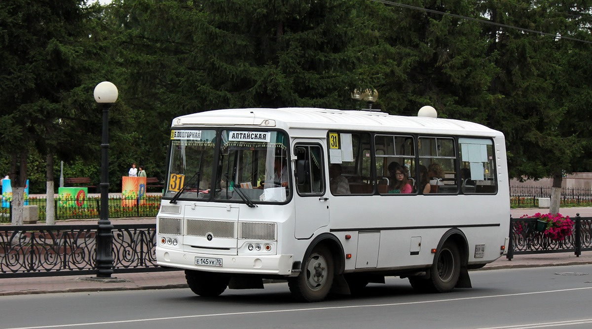 Томская область, ПАЗ-32054 № Е 145 УК 70