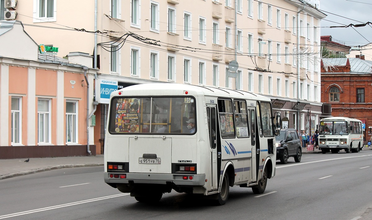 Томская область, ПАЗ-32054 № Е 951 УВ 70