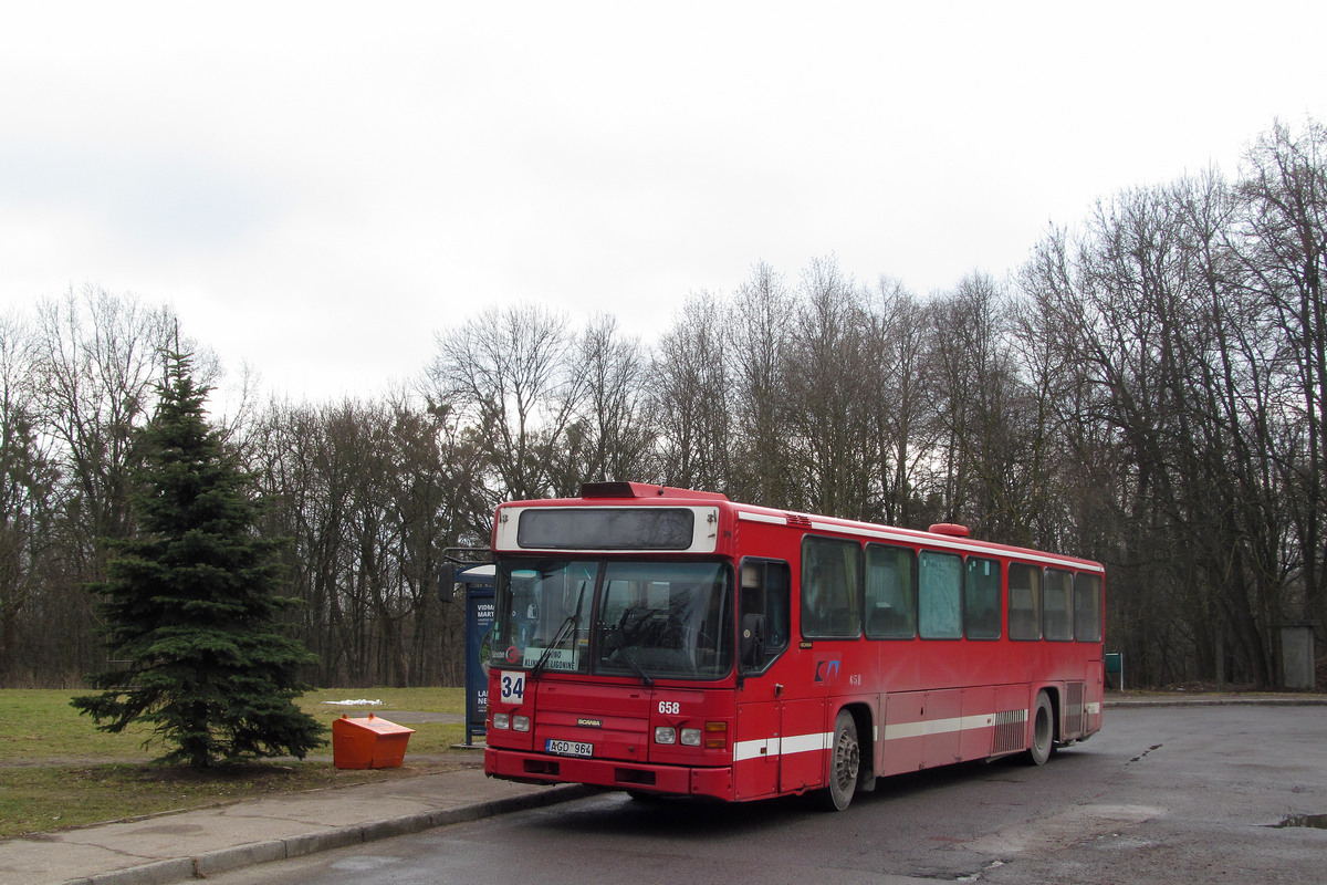 Литва, Scania CN113CLB № 658