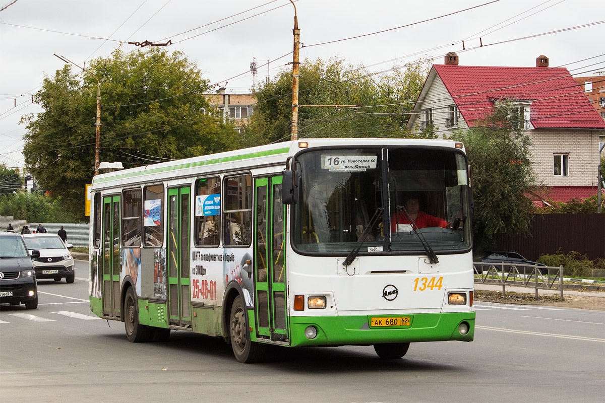 Рязанская область, ЛиАЗ-5256.25 № 1344