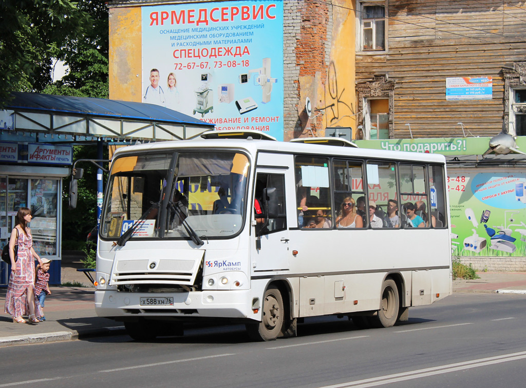 Ярославская область, ПАЗ-320402-05 № Х 588 ХН 76