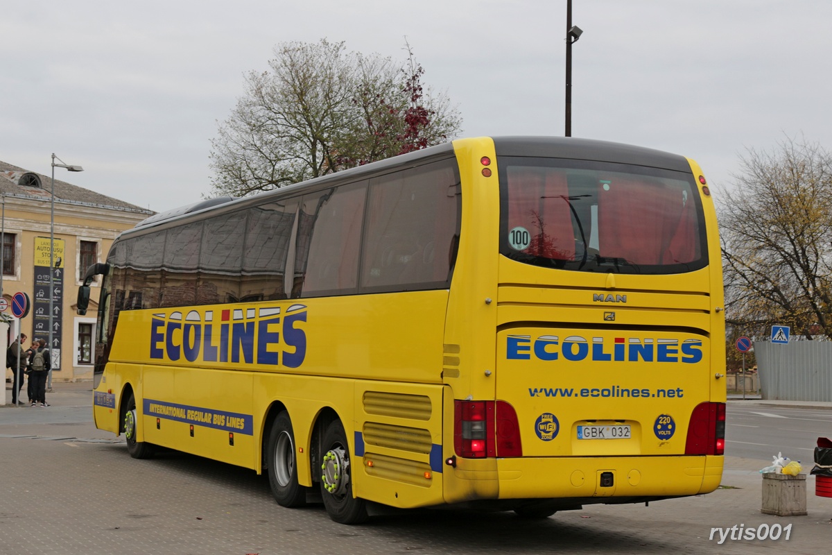 Lietuva, MAN R08 Lion's Top Coach RHC464 № 299