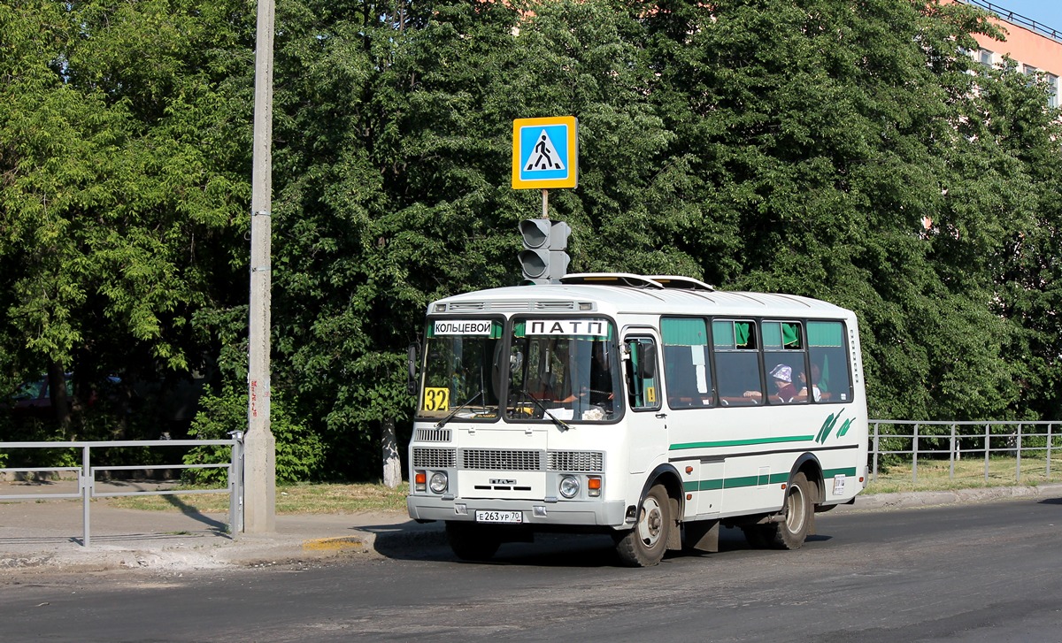 Томская область, ПАЗ-32054 № Е 263 УР 70