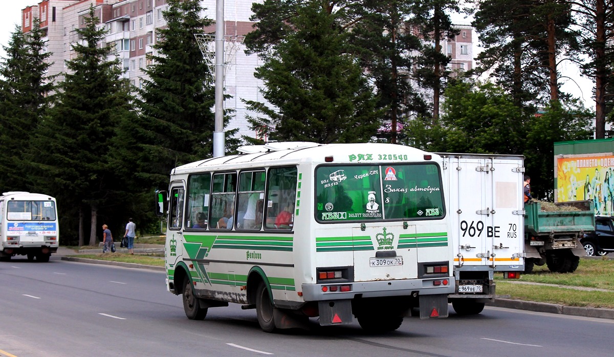 Томская область, ПАЗ-32054 № К 309 ОК 70