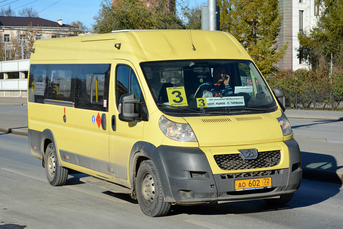 Тюменская область, Нижегородец-2227SK (Peugeot Boxer) № АО 602 72