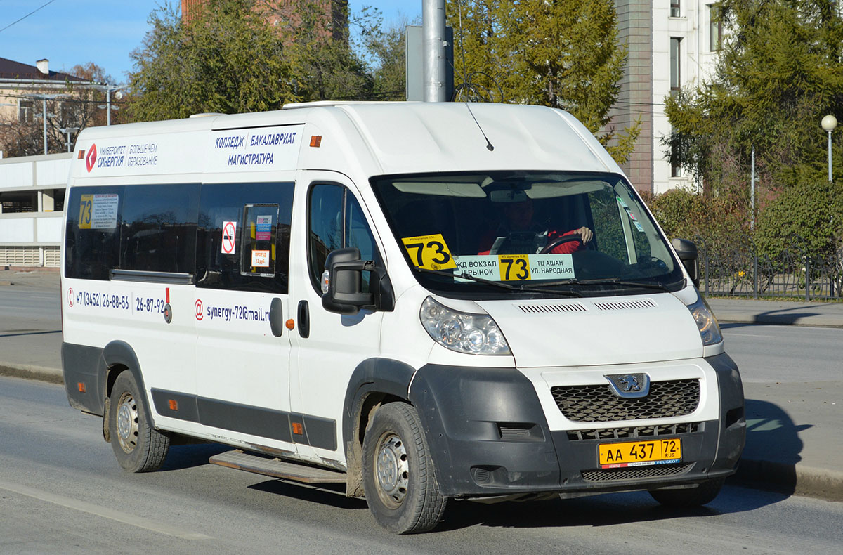 Тюменская область, Нижегородец-2227SK (Peugeot Boxer) № АА 437 72