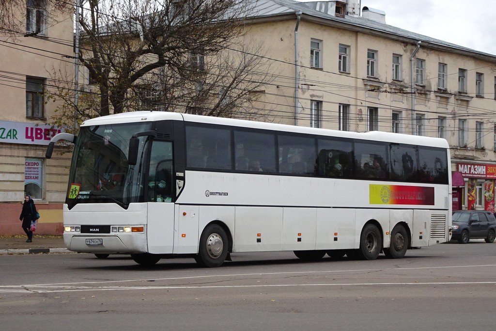 Ярославская область, MAN A32 Lion's Top Coach RH4*3-13,7 № Р 674 СН 76