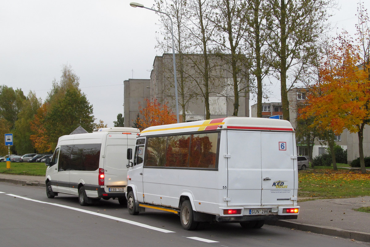 Литва, Mercedes-Benz Vario O815 № 55