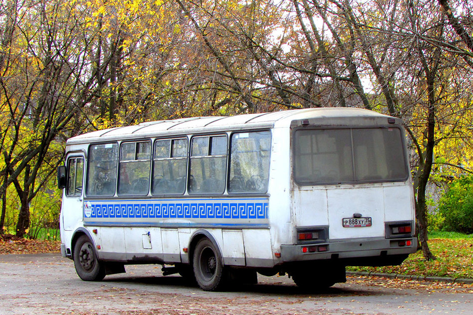 Вологодская область, ПАЗ-4234 № Р 888 ХУ 35