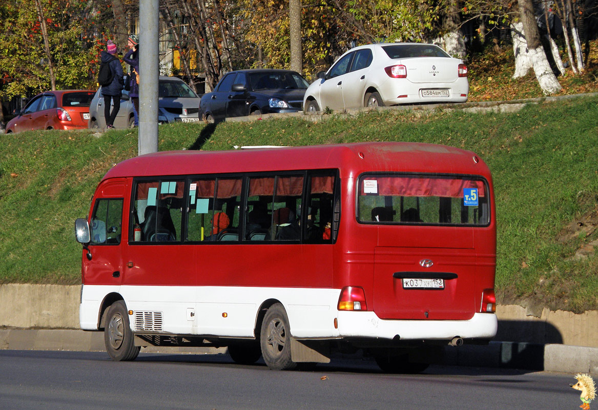 Нижегородская область, Hyundai County Kuzbass № К 037 ХК 152