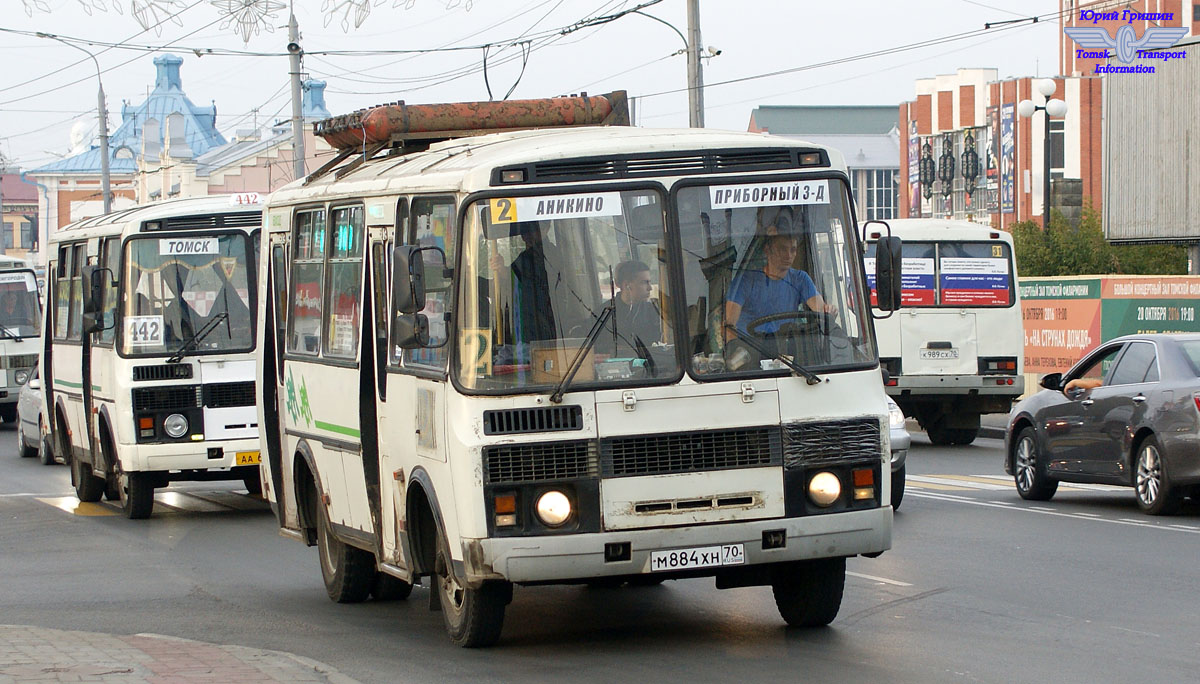 Томская область, ПАЗ-32054 № М 884 ХН 70