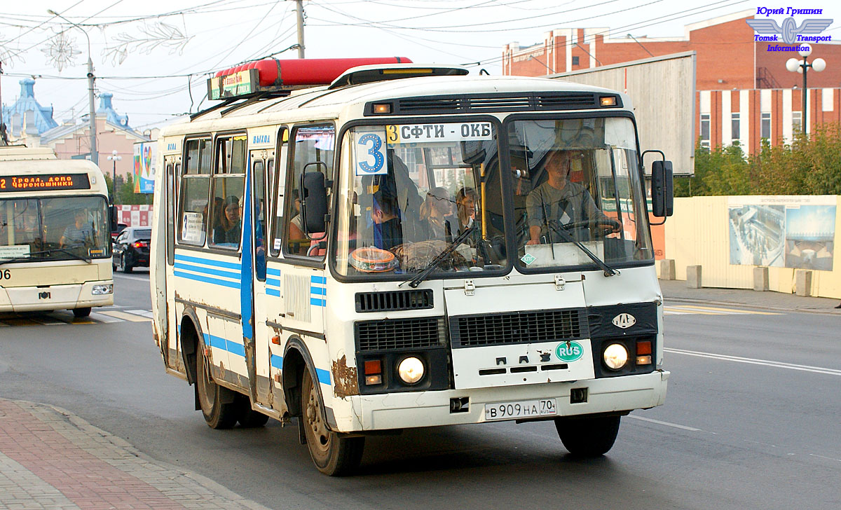 Томская область, ПАЗ-32054 № В 909 НА 70