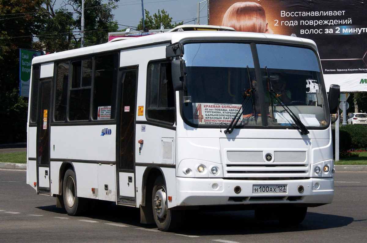 Краснодарский край, ПАЗ-320402-03 № Н 100 АХ 123