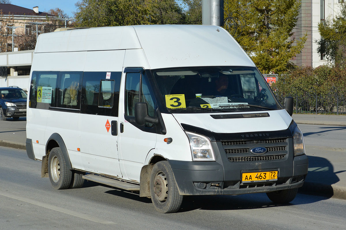 Тюменская область, Промтех-224320, 21, 22 (Ford Transit) № АА 463 72