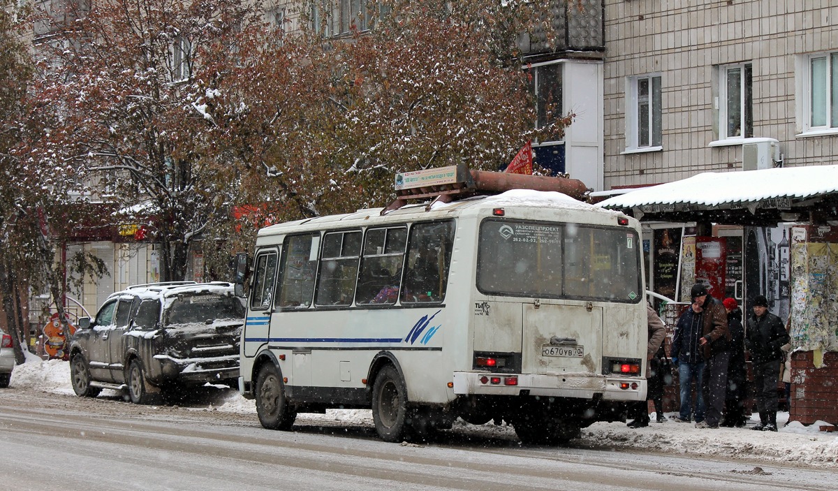 Tomsko sritis, PAZ-32054 Nr. О 670 УВ 70