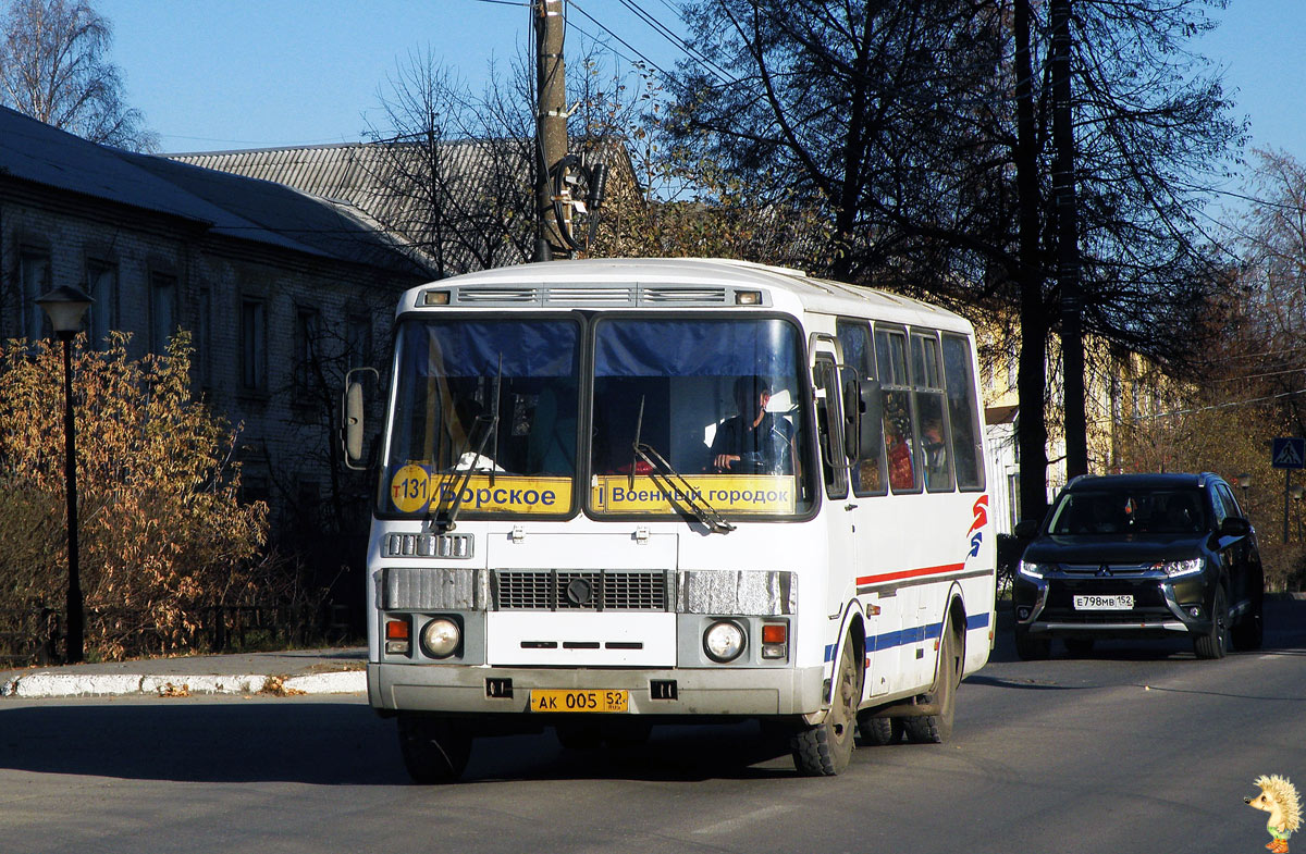 Нижегородская область, ПАЗ-32054 № АК 005 52