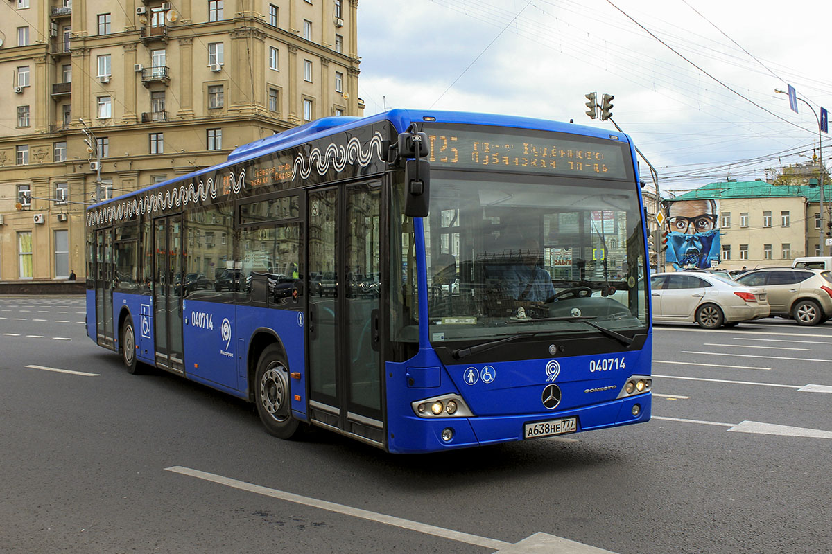 Москва, Mercedes-Benz Conecto II № 040714