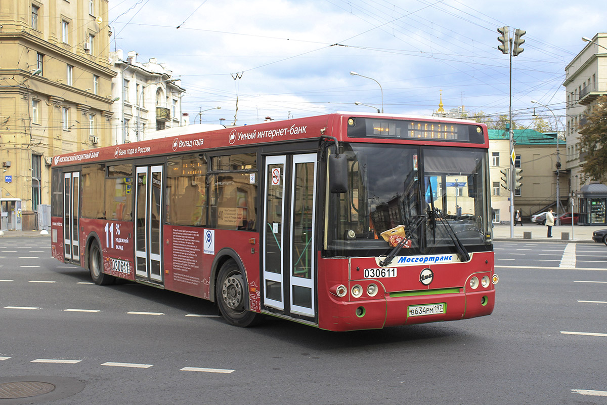 Москва, ЛиАЗ-5292.21 № 030611