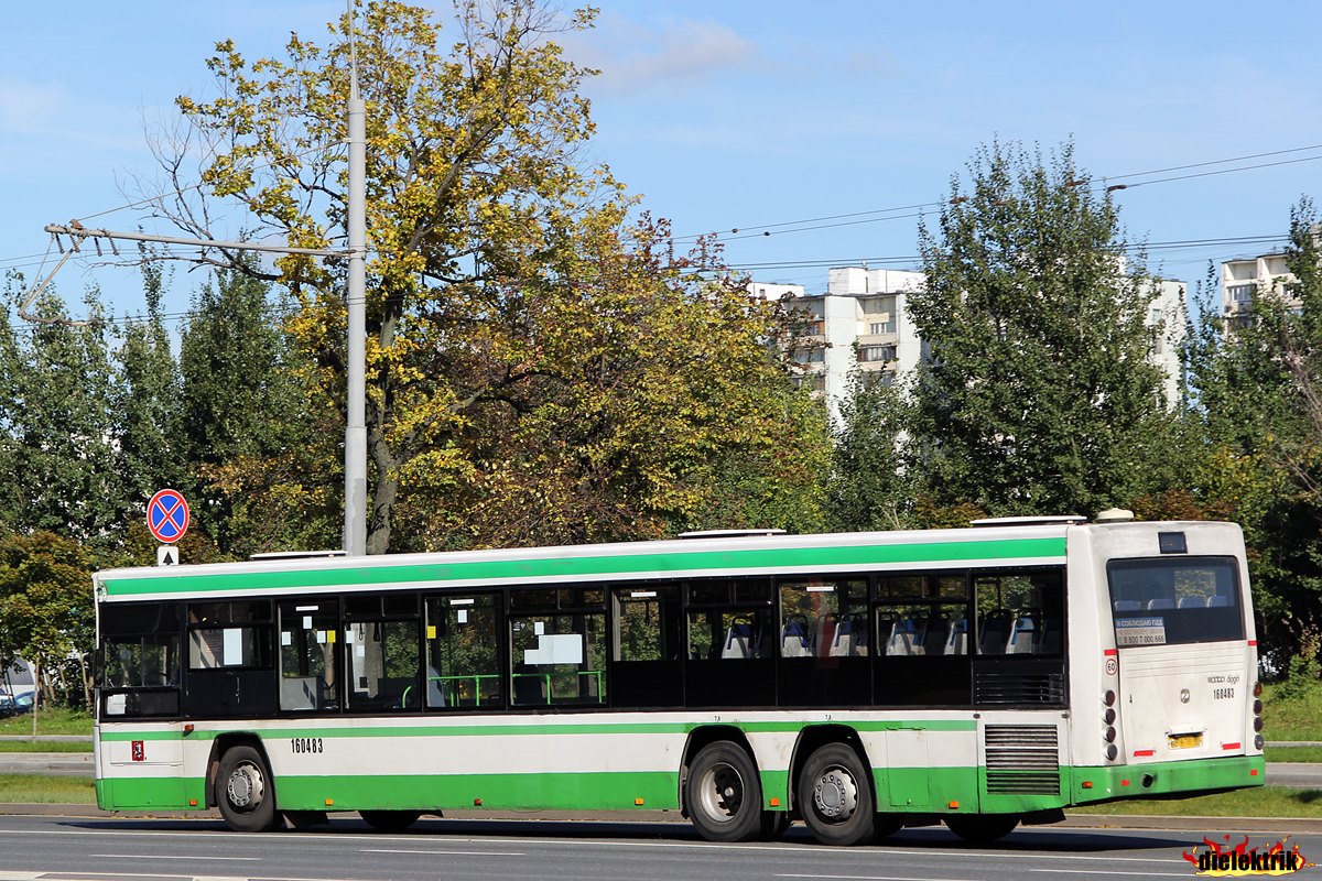 Москва, ГолАЗ-6228 № 160483