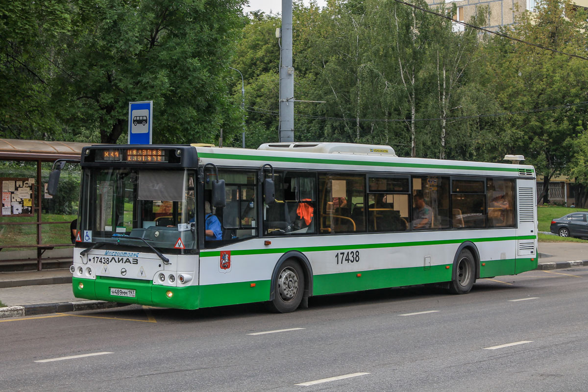 Москва, ЛиАЗ-5292.22-01 № 17438