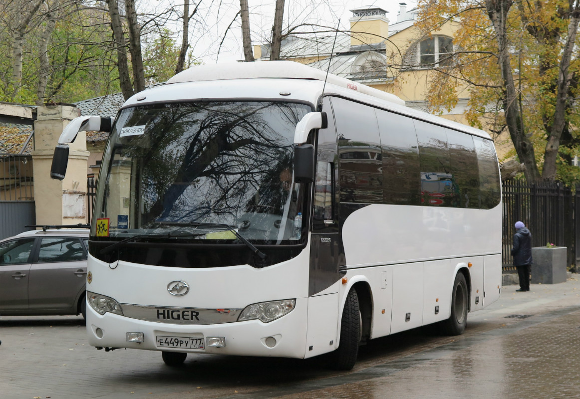 Москва, Higer KLQ6885Q № Е 449 РУ 777