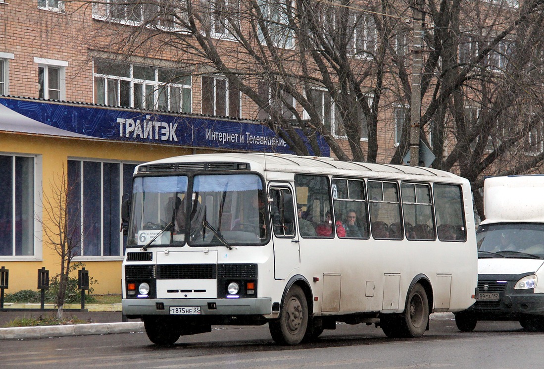 Владимирская область, ПАЗ-4234 № Т 875 НЕ 33