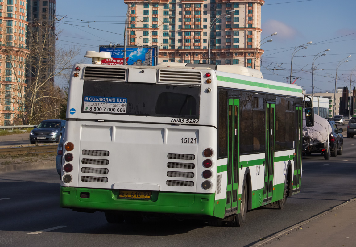 Москва, ЛиАЗ-5292.21 № 15121