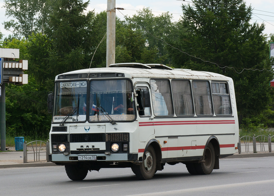 Omsk region, PAZ-3205-110 Nr. 50