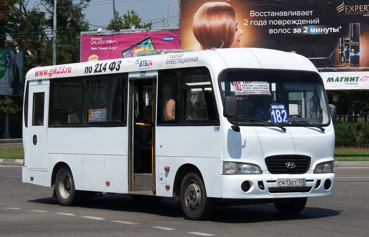 Краснодарский край, Hyundai County LWB C09 (ТагАЗ) № С 413 ЕТ 123