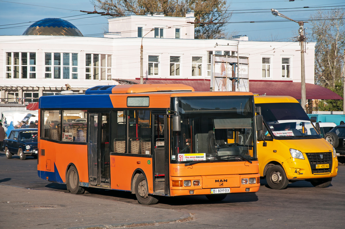 Полтавская область, Göppel (MAN NM223) № BI 8099 BX