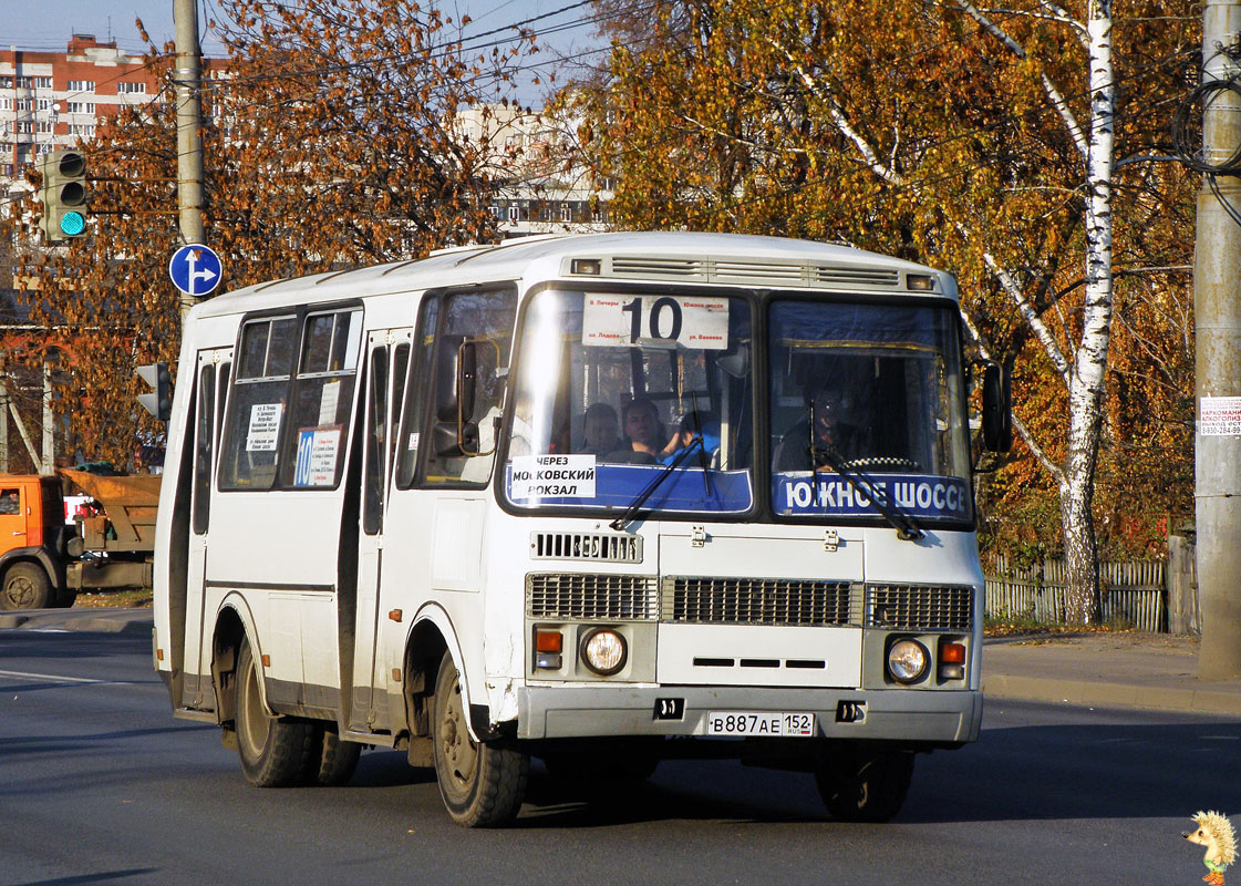 Нижегородская область, ПАЗ-32054 № В 887 АЕ 152