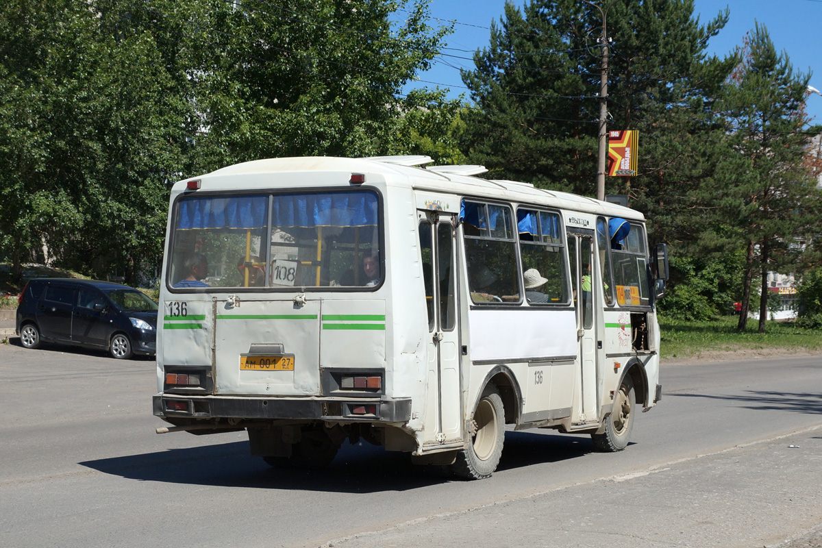 Хабаровский край, ПАЗ-32054 № 136