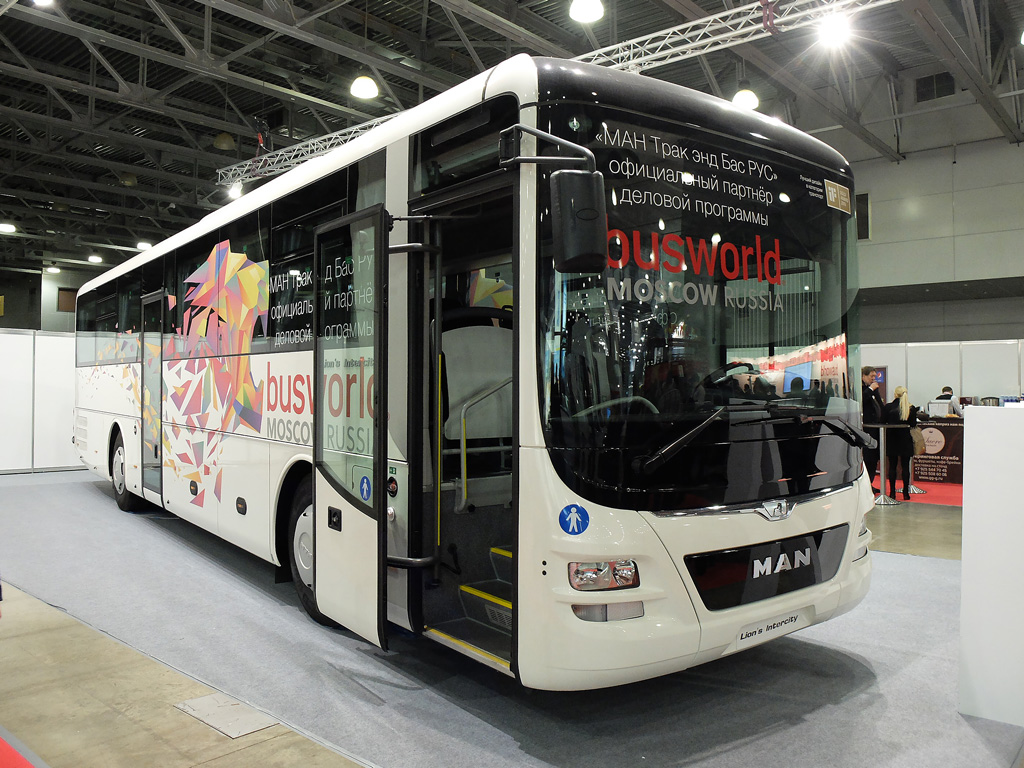 Москва, MAN R60 Lion's Intercity ÜL290 № MAN R60 0233; Московская область — Busworld Russia 2016