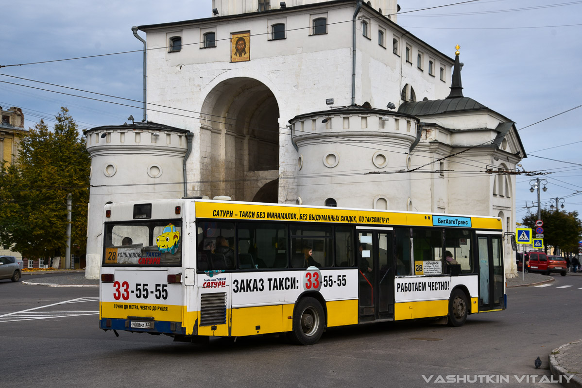 Владимирская область, Mercedes-Benz O405N2 № У 008 МА 33