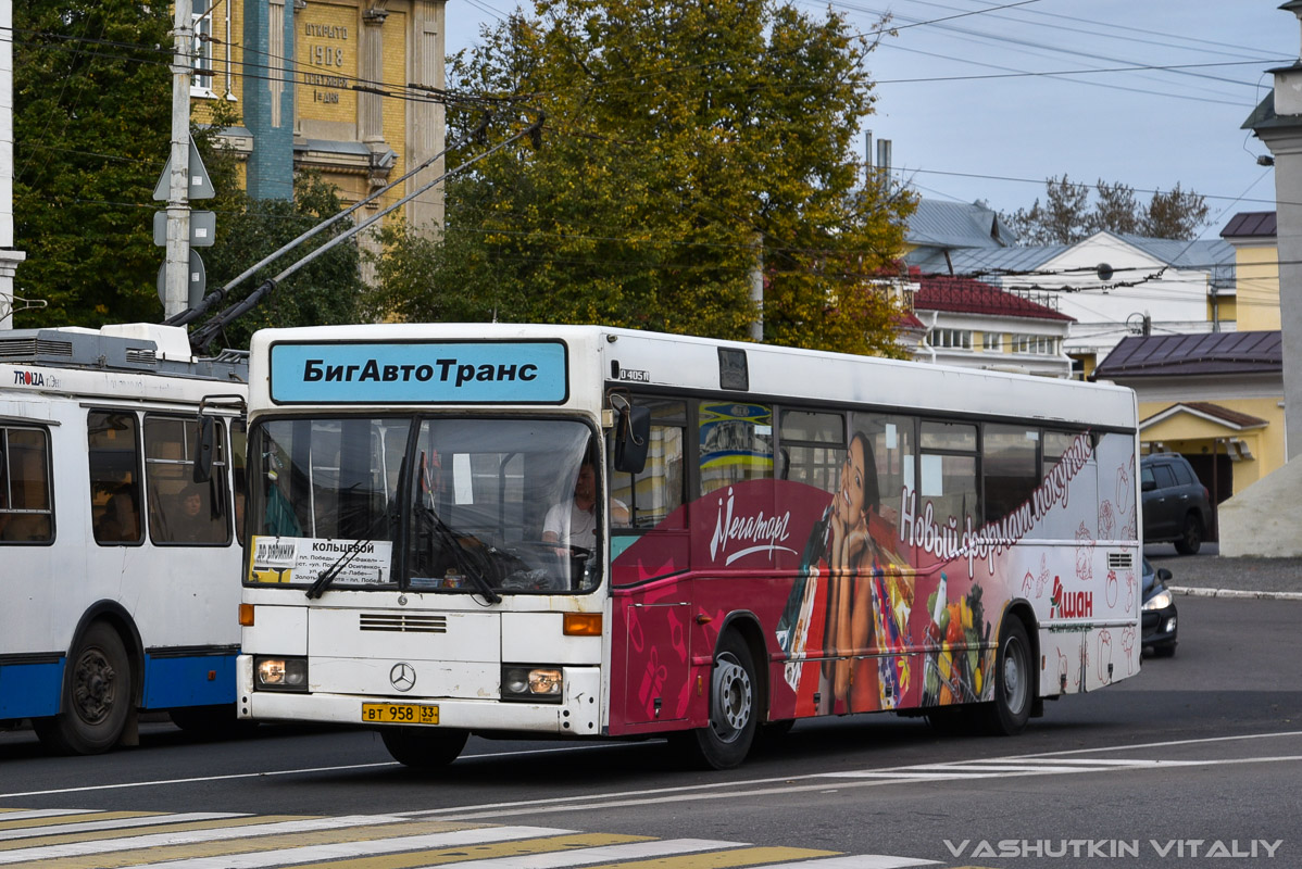 Владимирская область, Mercedes-Benz O405N2 № ВТ 958 33