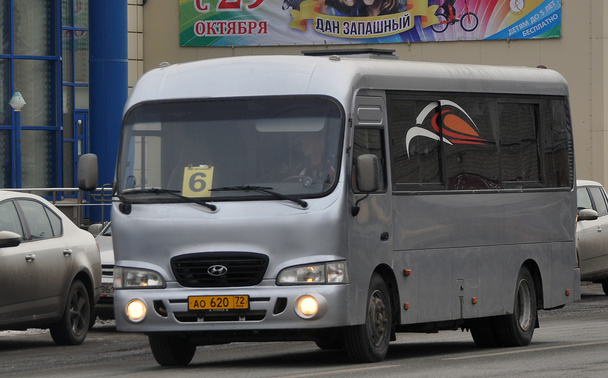 Тюменская область, Hyundai County LWB (ТагАЗ) № АО 620 72