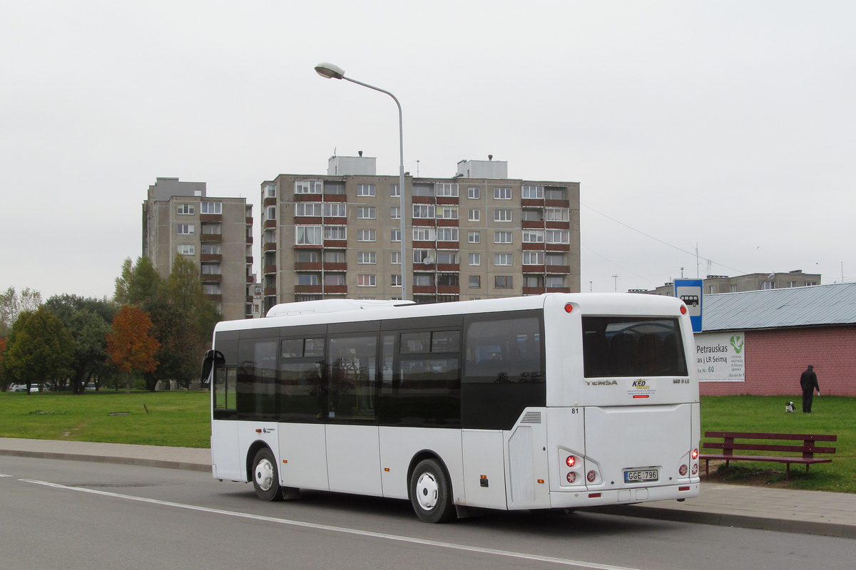 Литва, TEMSA MD9 LE № 81