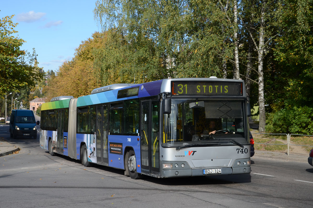 Литва, Volvo 7700A № 740