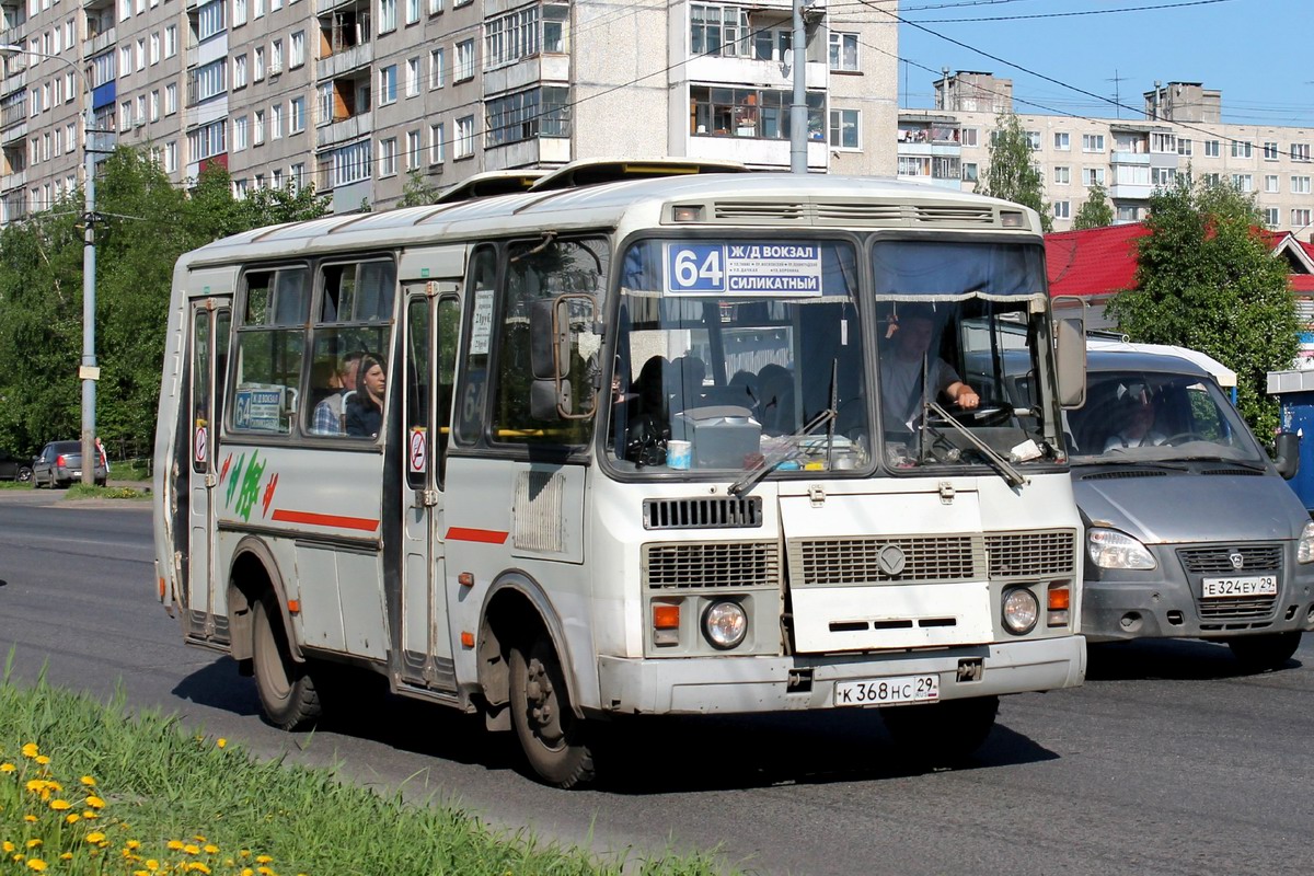 Архангельская область, ПАЗ-32054 № К 368 НС 29