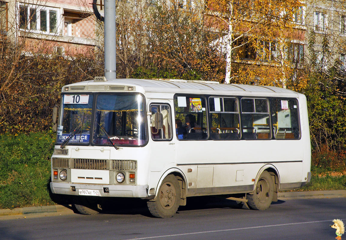 Нижегородская область, ПАЗ-32054 № В 987 АЕ 152