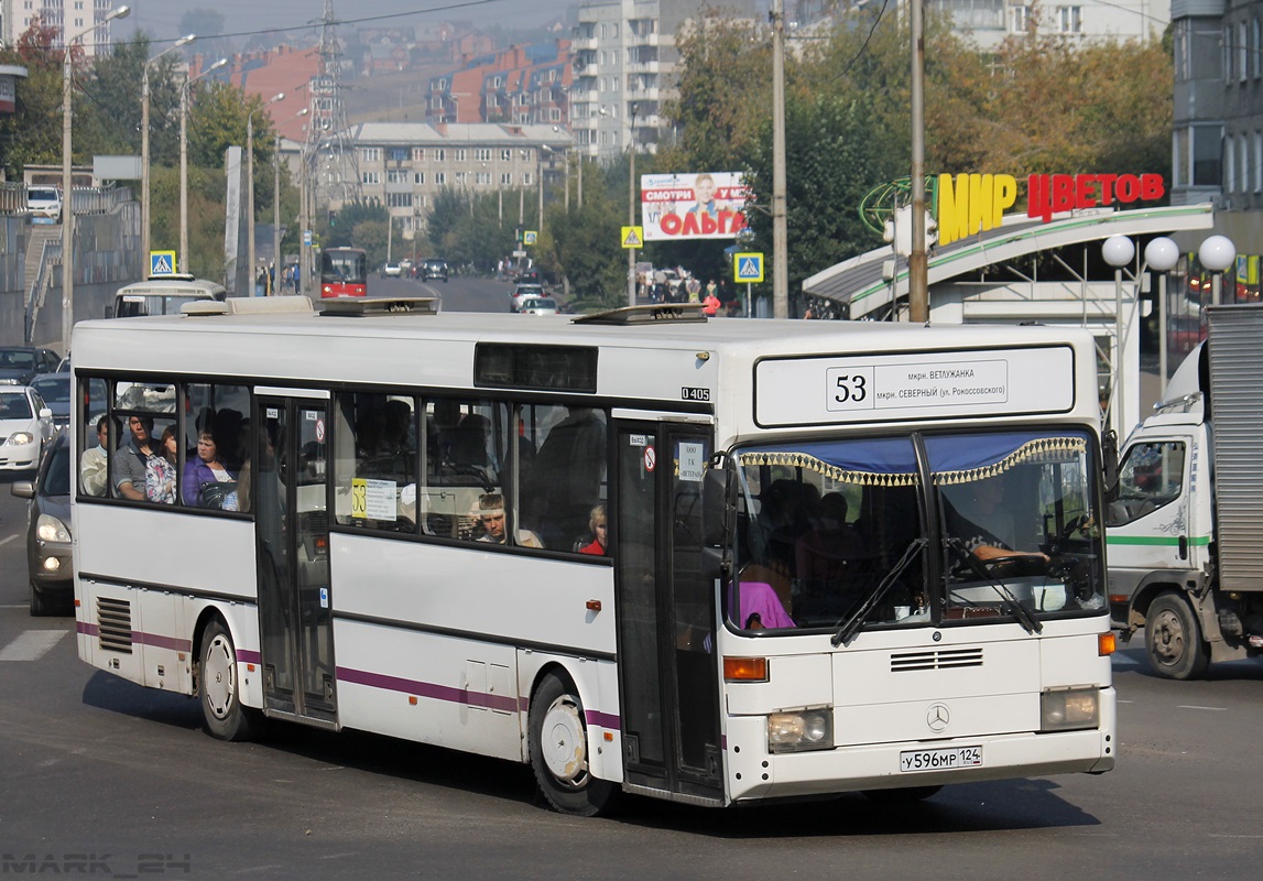 Красноярский край, Mercedes-Benz O405 № У 596 МР 124