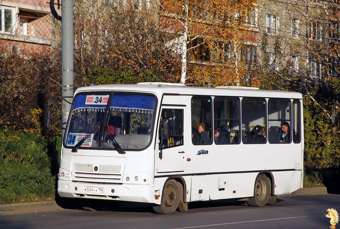 Нижегородская область, ПАЗ-320302-08 № К 534 ОА 152