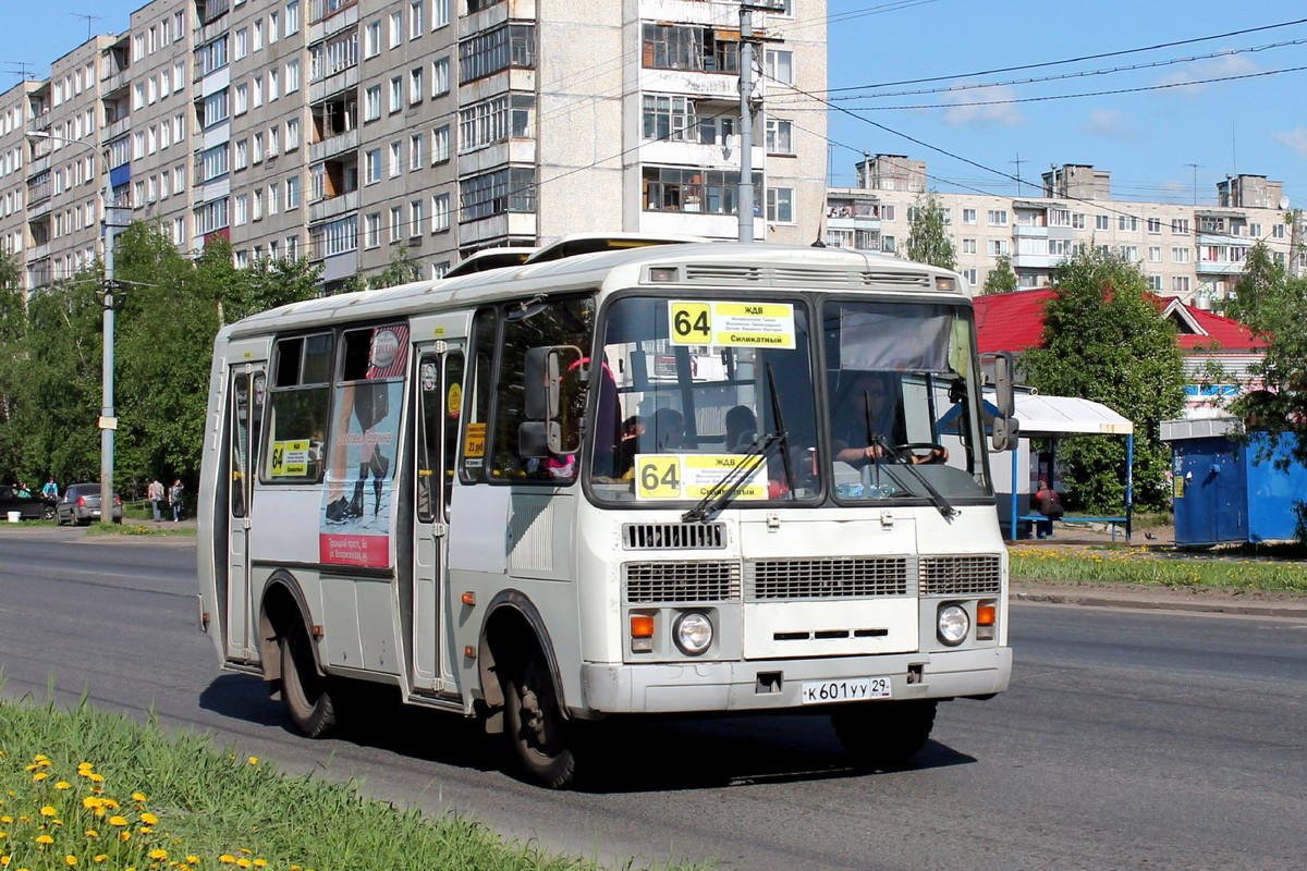 Архангельская область, ПАЗ-32054 № К 601 УУ 29