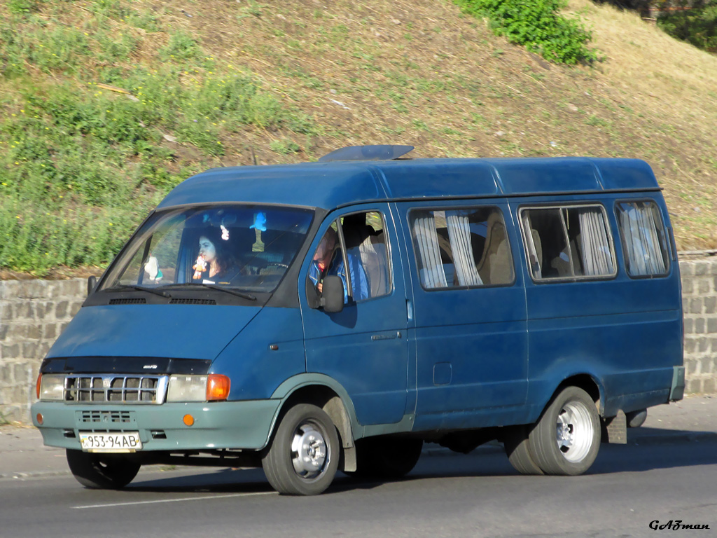 Dnepropetrovsk region, GAZ-2705 # 953-94 АВ