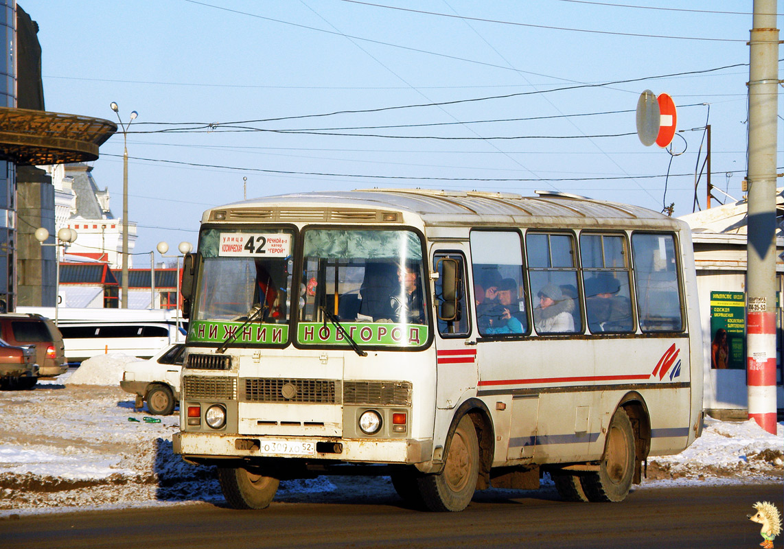 Нижегородская область, ПАЗ-32054 № О 309 ХО 52