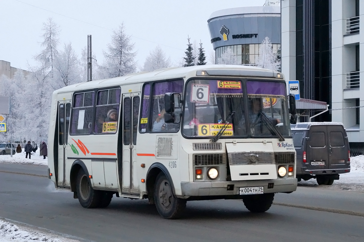 Архангельская область, ПАЗ-32054 № 4206