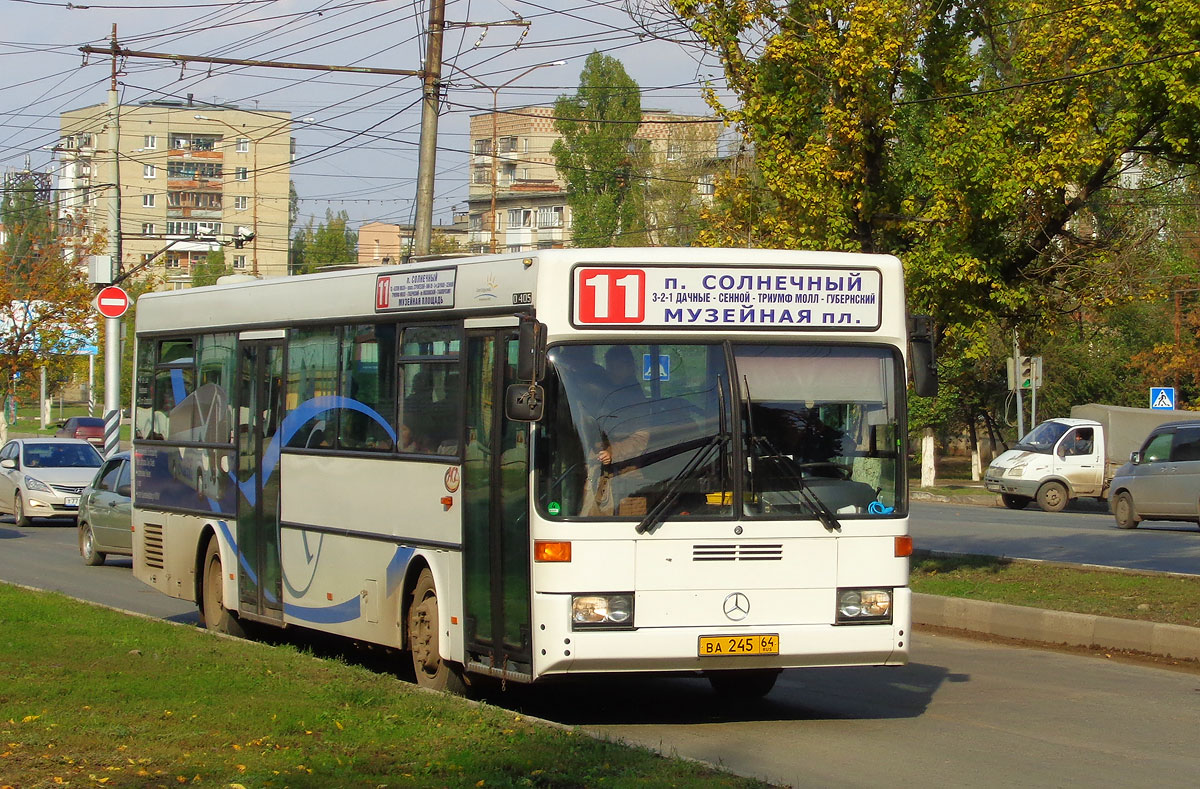 Саратовская область, Mercedes-Benz O405 CNG № ВА 245 64