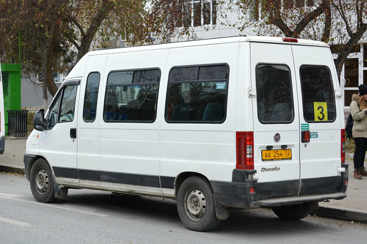 Тюменская область, FIAT Ducato 244 CSMMC, -RT № АА 254 72