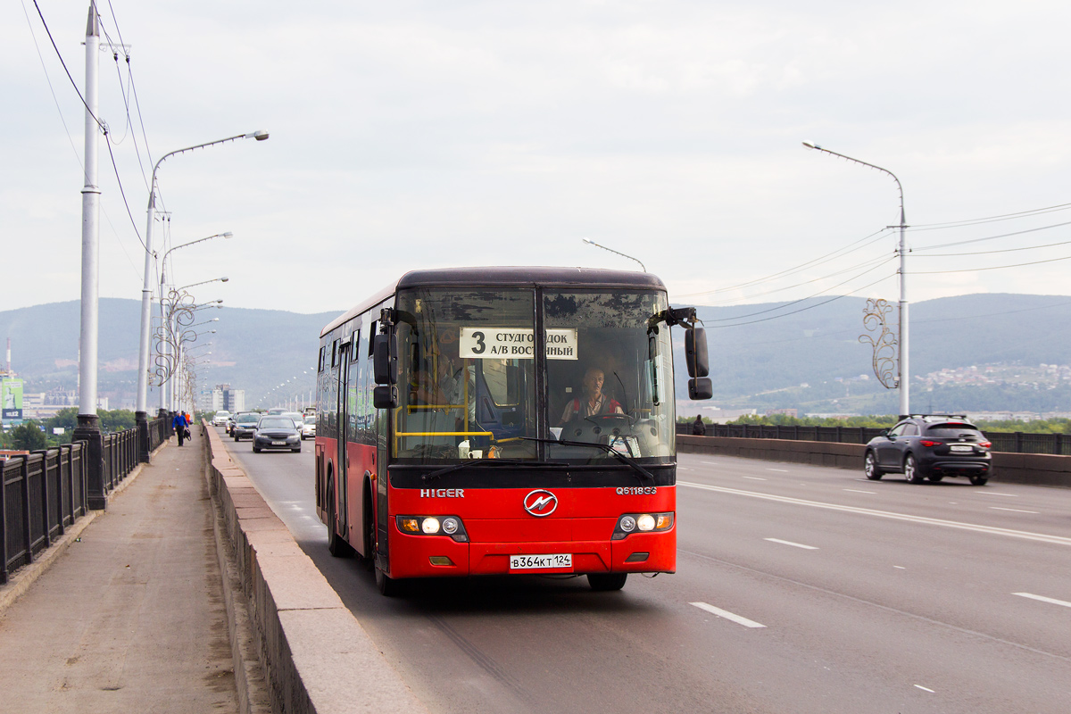 Красноярский край, Higer KLQ6118GS № В 364 КТ 124