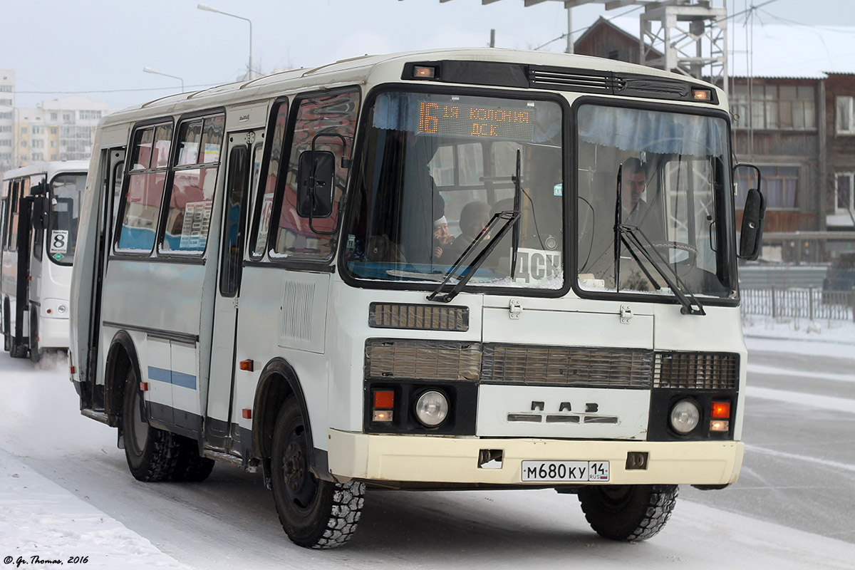 Саха (Якутия), ПАЗ-32054 № М 680 КУ 14